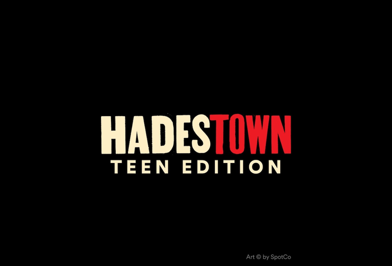 Hadestown teen edition show cover